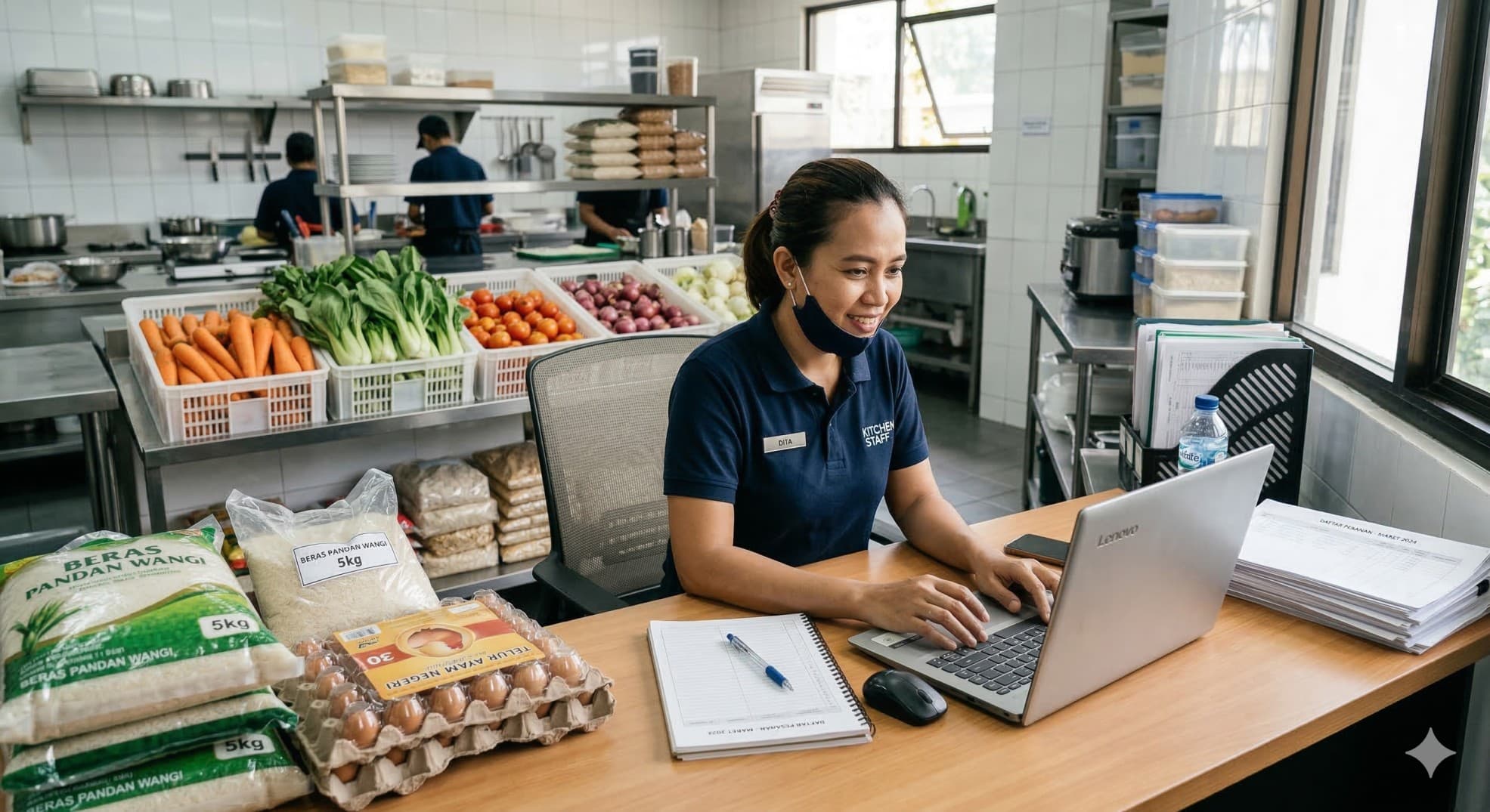Pemesanan & Pengadaan Bahan